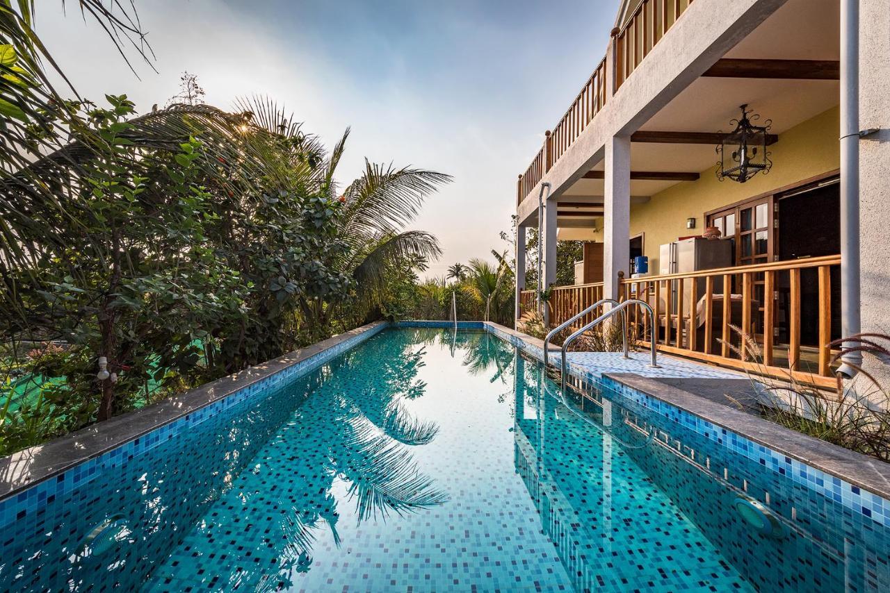 Saffronstays Happy Fields, Pune - Luxury Farmstay With Farm To Table Food Exteriör bild