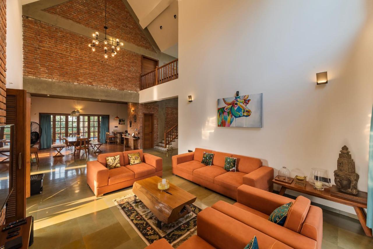 Saffronstays Happy Fields, Pune - Luxury Farmstay With Farm To Table Food Exteriör bild