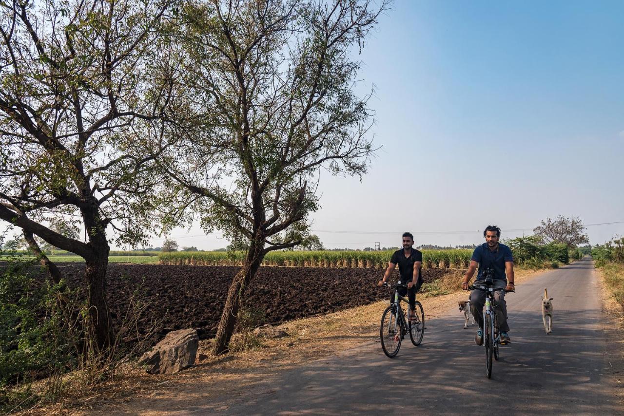 Saffronstays Happy Fields, Pune - Luxury Farmstay With Farm To Table Food Exteriör bild